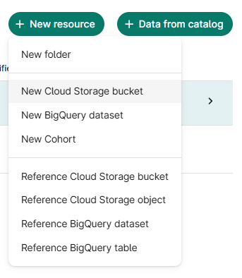 Create an output bucket